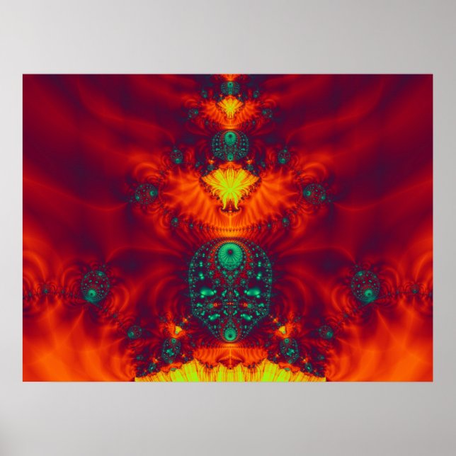 Póster Fractal 850 (Frente)