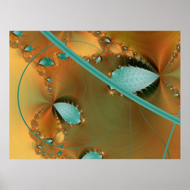 Póster Fractal 857 (Frente)