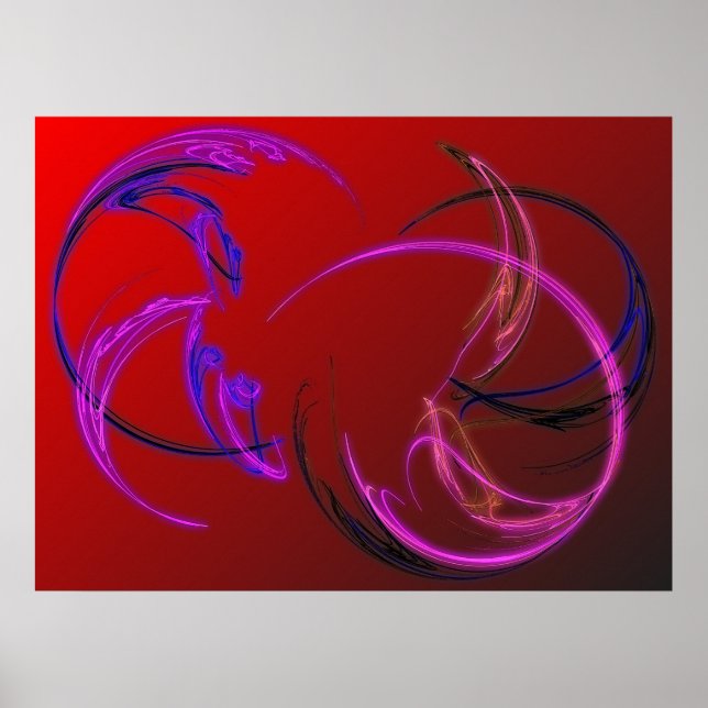 Póster Fractal A032504C (Frente)