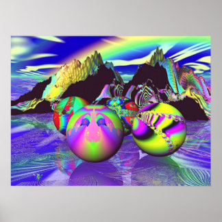 Poster Fractal Billards