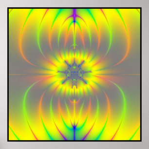 Poster Fractal da cariocinese