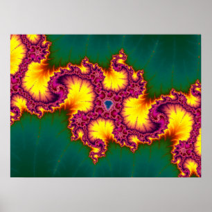 Poster Fractal de Mandelbrot