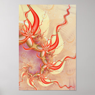 Poster Fractal de Ondas Sonoras