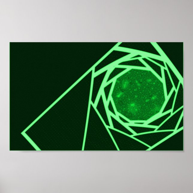 Poster Fractal de Regina (Frente)