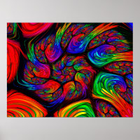 Fractal Espiral Arco-íris