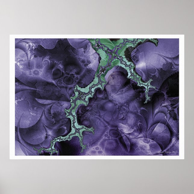 Póster Fractal Fantasy 11 (Frente)