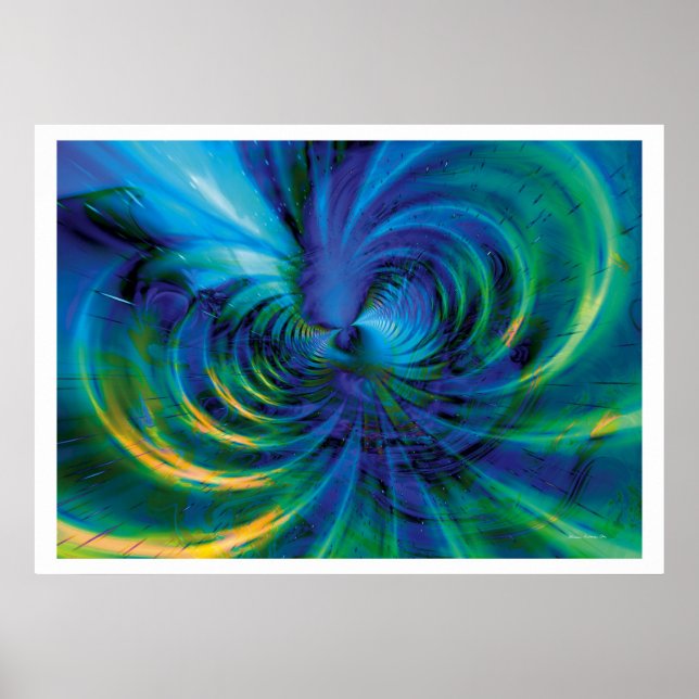 Póster Fractal Fantasy 18 (Frente)