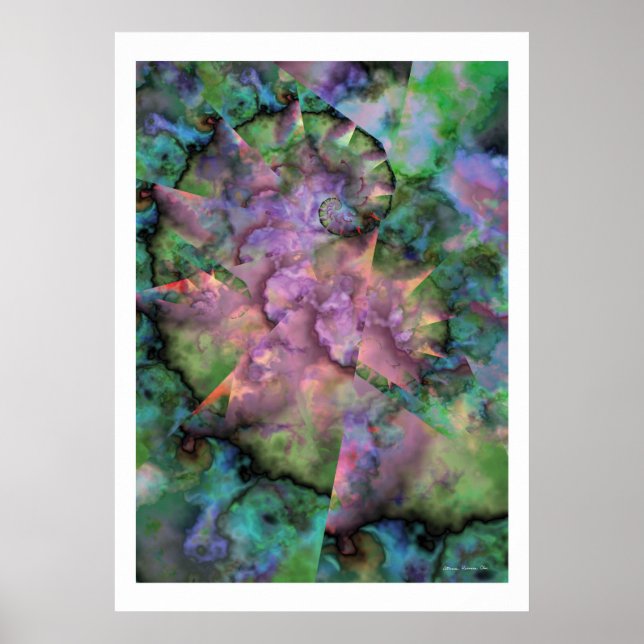 Póster Fractal Fantasy 21 (Frente)