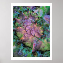 Póster Fractal Fantasy 21