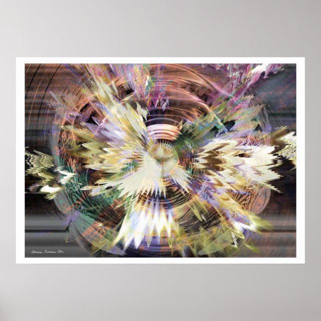 Póster Fractal Fantasy 6 (Frente)