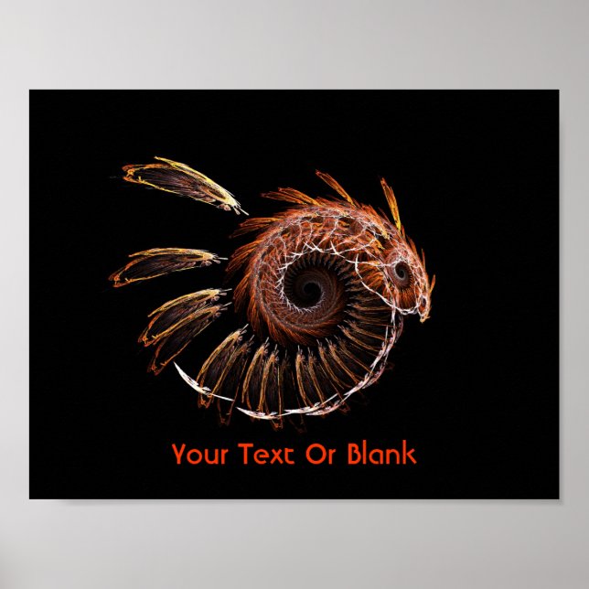 Poster Fractal Firebird (Frente)