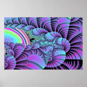 Poster Fractal Fossile