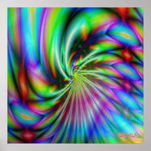 Póster Fractal Inverter 4