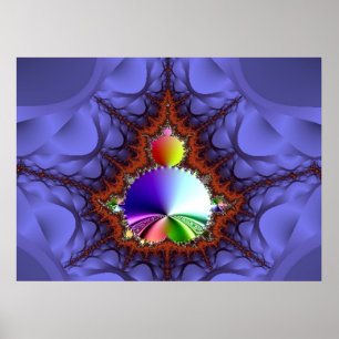 Póster Fractal Journey