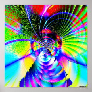 Poster Fractal Maze 5c