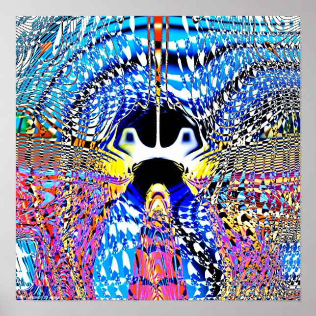 Póster Fractal Projection 2.7b (Frente)