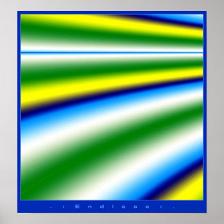 Póster Fractal sem fim