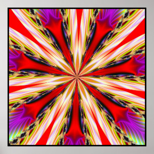 Póster Fractalescopo 25