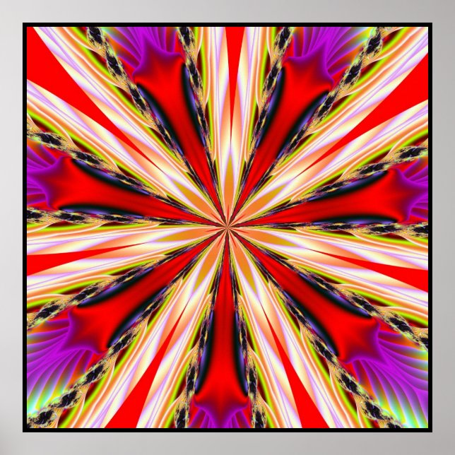 Póster Fractalescopo 25 (Frente)