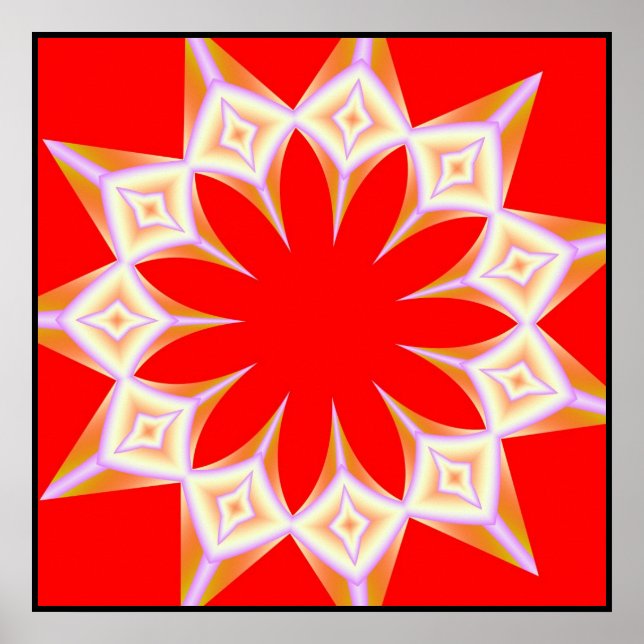 Póster Fractalescopo 29 (Frente)