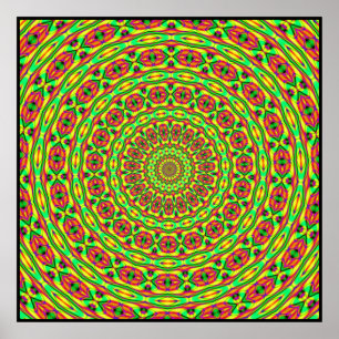 Póster Fractalescopo 33