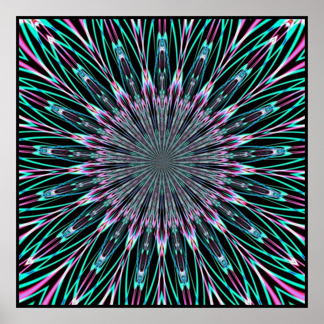 Póster Fractalescopo 35 (Frente)