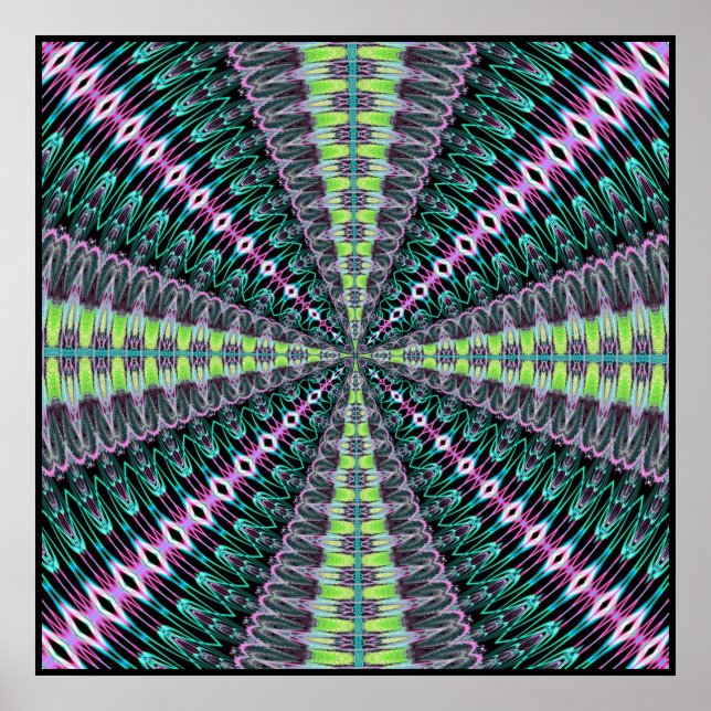 Póster Fractalescopo 39 (Frente)