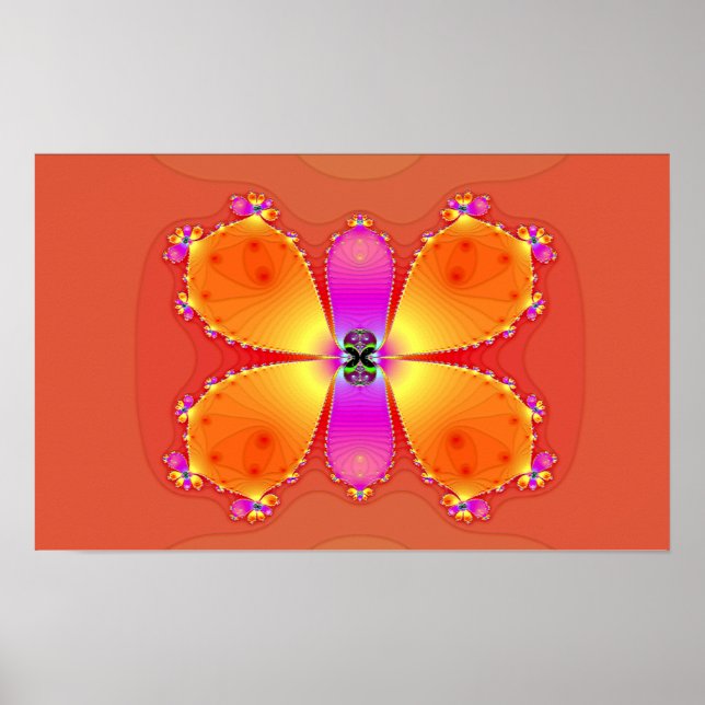 Póster FractalFly (Frente)