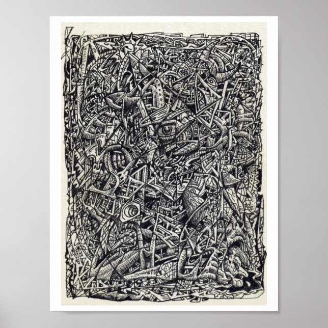 Poster Fragmentado, por Brian Benson (Frente)