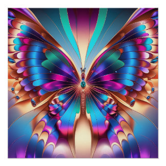 Póster Fragmentos de Mariposa