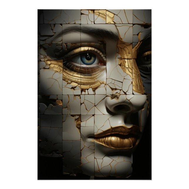 Póster Fragmentos de Si Brilhante (Frente)