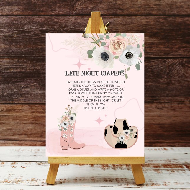 Poster Fralda Noturna Atrasada Saddam Para Cowgirl Ociden (Criador carregado)