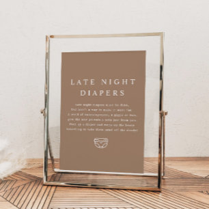 Poster Fralda Noturna MIA Boho Earth