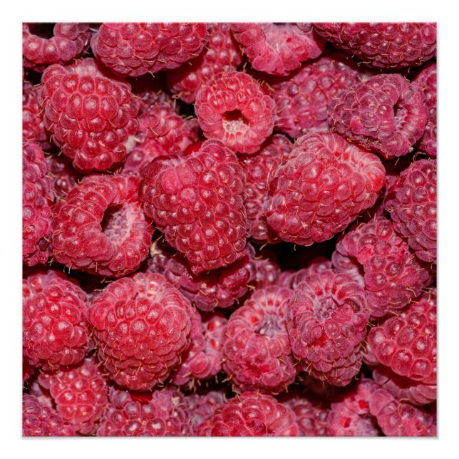 Póster Framboesas (Frente)