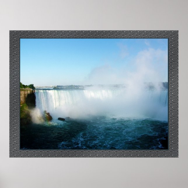Poster Frame Modelo, Niagara Cai (Frente)