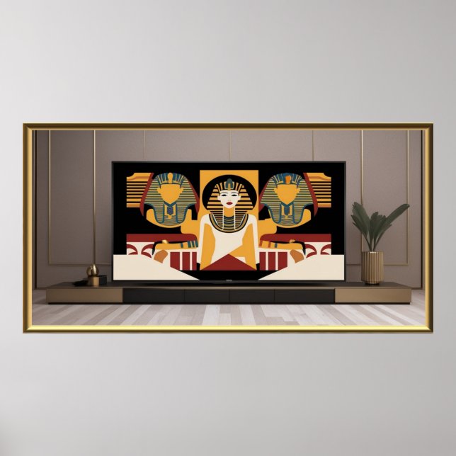 Poster Frame TV Pharaonic (Frente)