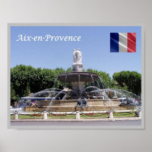 Poster França - Aix-en-Provence -