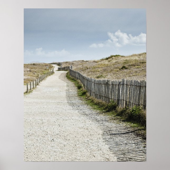 Póster França, Bretanha, Departamento de Morbihan, Litora (Frente)