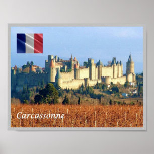 Poster França - Carcassonne -