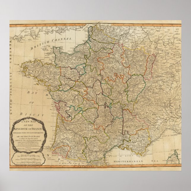 Póster França, governos (Frente)