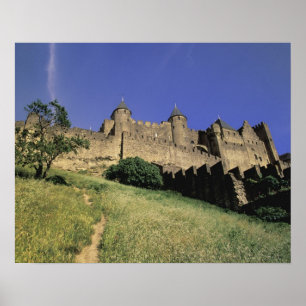 Póster FRANÇA, Languedoc Carcassonne