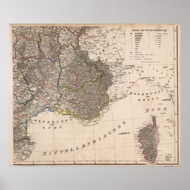 Póster França Meridional (Frente)