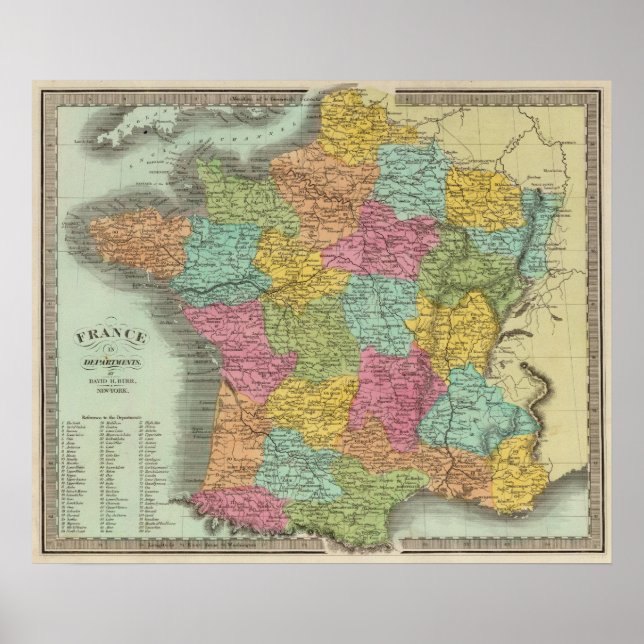 Poster França nos departamentos 2 (Frente)