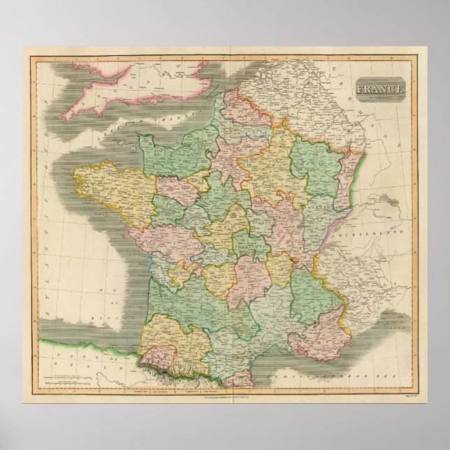 Póster França, províncias 2 (Frente)