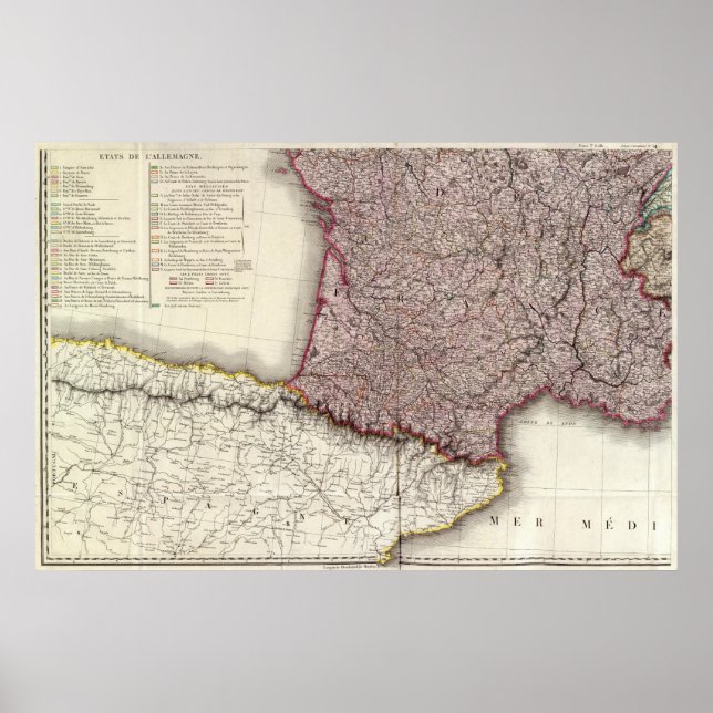 Póster França Sudoeste (Frente)