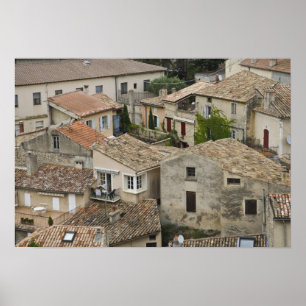 Poster França, Vaison la Romaine. Olhando para baixo em