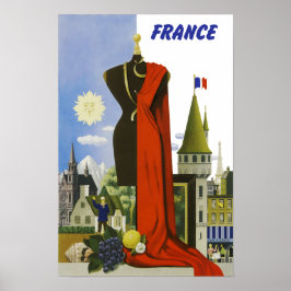 Póster França, Viagens vintage