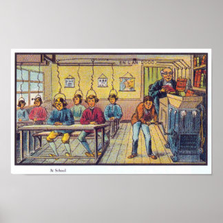 Póster France in XXI Century: School