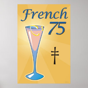 Póster Francês 75