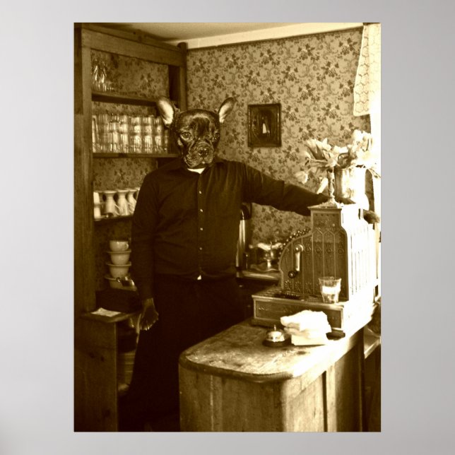 Poster francês assado "Old style" (Frente)